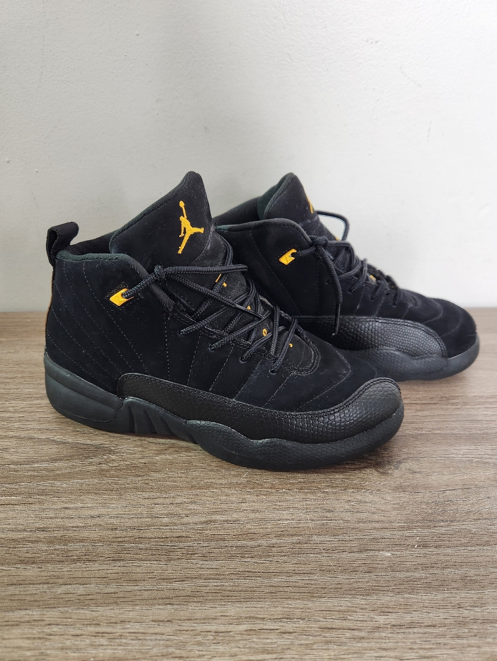 Jordan 12 Retro High Top Suede Basketball Sneakers